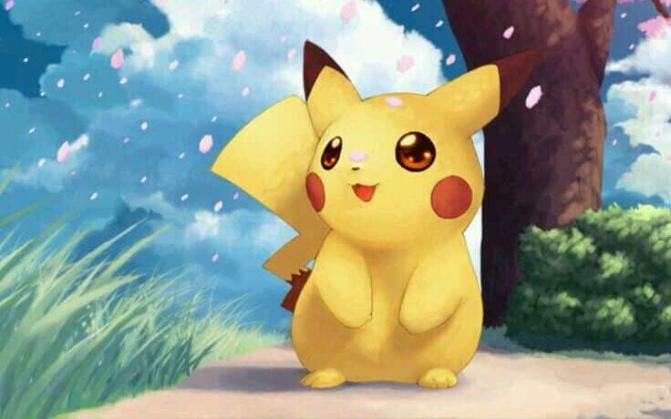 Pikachu hanami