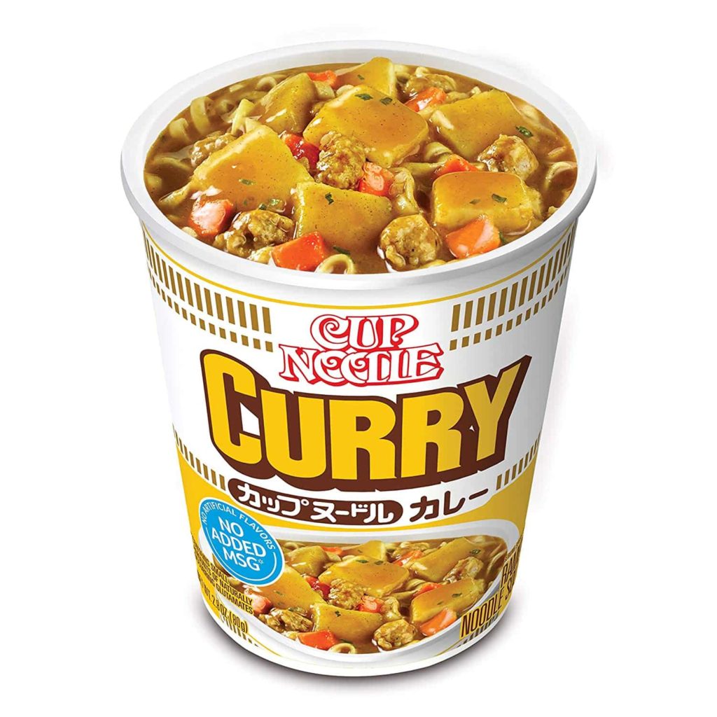 nouilles instantanées au curry
