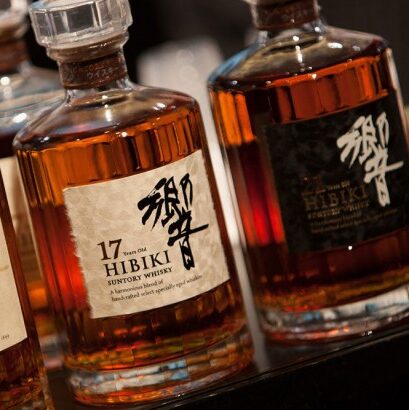 bouteilles de whisky japonais