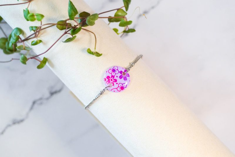 Bracelet Polymere Pinku to Murasaki Sakura 2 1 scaled 1