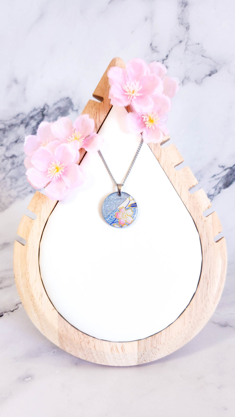 Collier Washi Duo Aoi Sakura scaled